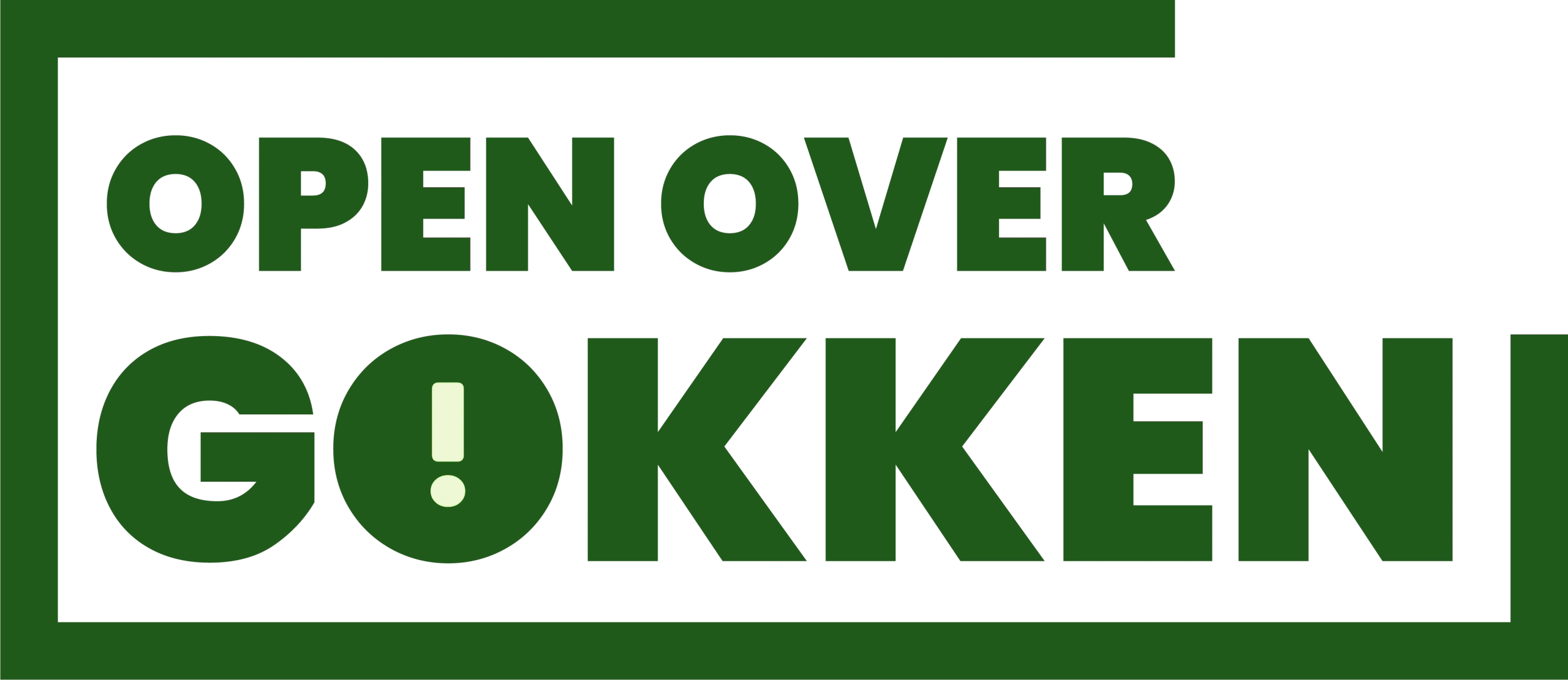 Open over gokken